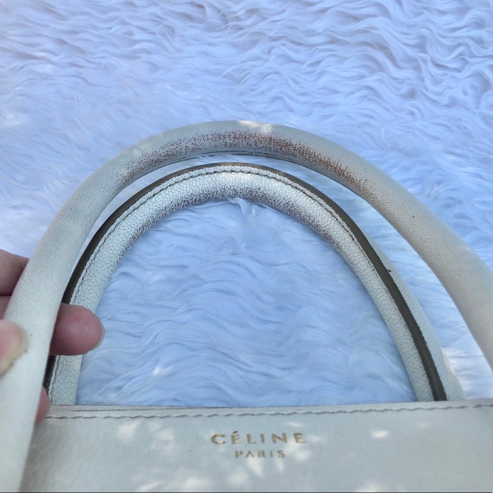 🌟HP🌟 Celine Mini Luggage - Off White - Picture 12 of 16